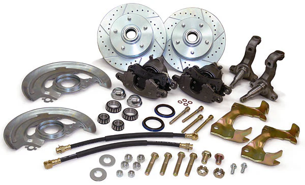 1967-69 Chevy Camaro Disc Brake Conversion Kit, OEM Spindles - Image 3