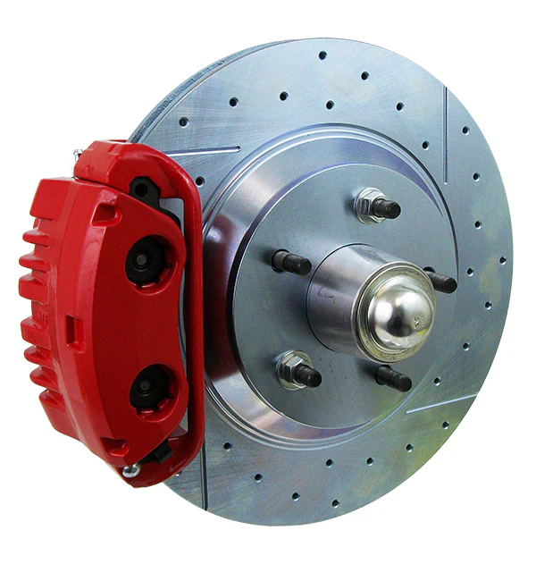 1970-81 Chevy Camaro and Pontiac Firebird, Drop Spindle, Disc Brake Conversion Kit, 13" Rotors, Dual Piston Calipers - Image 3