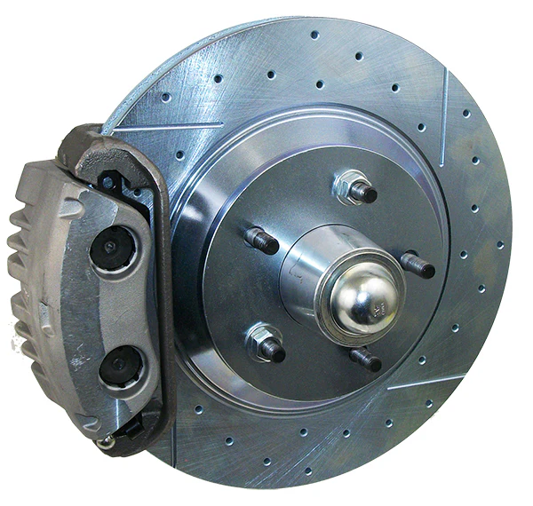 1970-81 Chevy Camaro and Pontiac Firebird, Drop Spindle, Disc Brake Conversion Kit, 13" Rotors, Dual Piston Calipers - Image 4