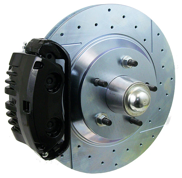 1970-81 Chevy Camaro and Pontiac Firebird, Drop Spindle, Disc Brake Conversion Kit, 13" Rotors, Dual Piston Calipers - Image 5